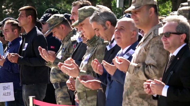 Ağrı'da el bombasının kazara patlaması -Şehit Korkut'un cenazesi İstanbul'a gönderildi - ERZURUM