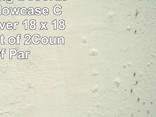 Thanksliving Decorative Gift Pilowcase Cushion Cover 18 x 18 Inches Set of 2Country Of