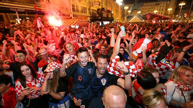 Fussball-WM: 4:3 gegen Russland - Kroatien ist in Trance