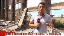 Gërmadha, gjithçka e shkatërruar, Report Tv në ish-Uzinën e Laçit ku dje humbën jetën dy të rinjë