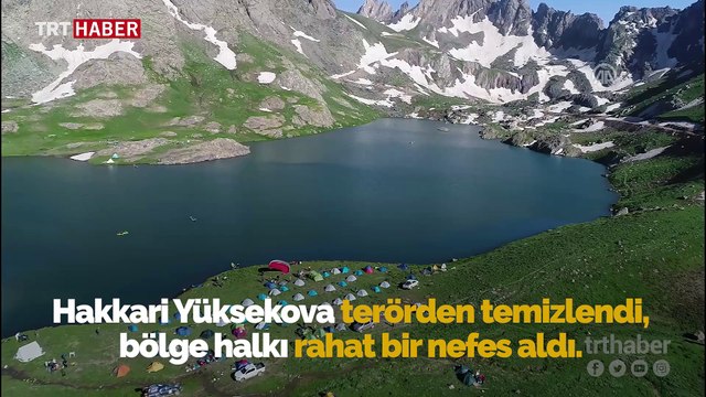 Cilo Dağları’nda bulunan Sat buzul göllerine ziyaretçi akını