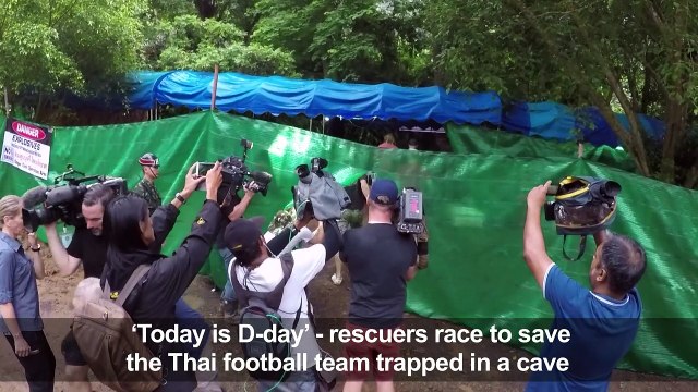 Rescue chief lays out plans to rescue boys trapped in Thai cave