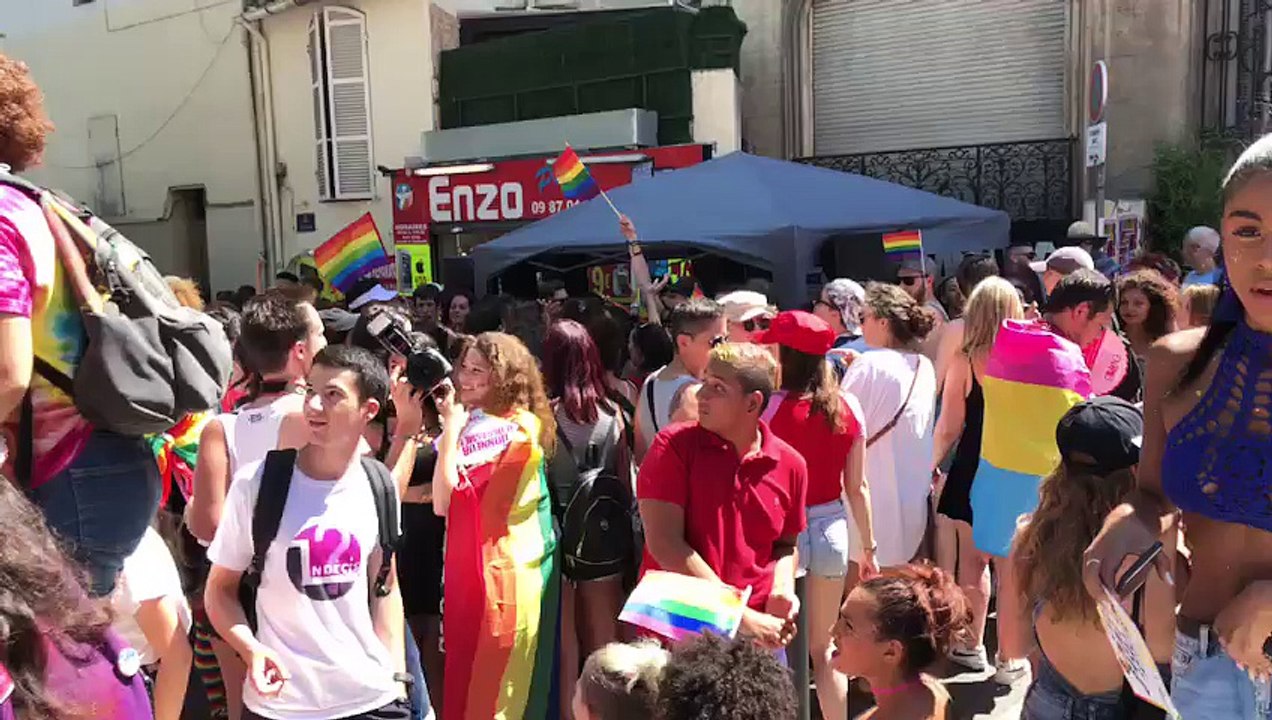Gay Pride : un défilé coloré, festif et militant à Marseille