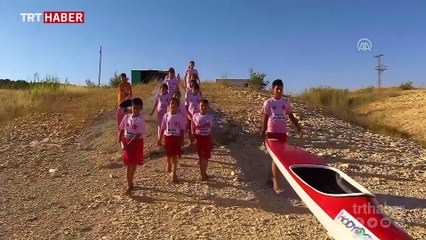 Bozovalı çocuklar kanoda önemli başarılar elde ediyor