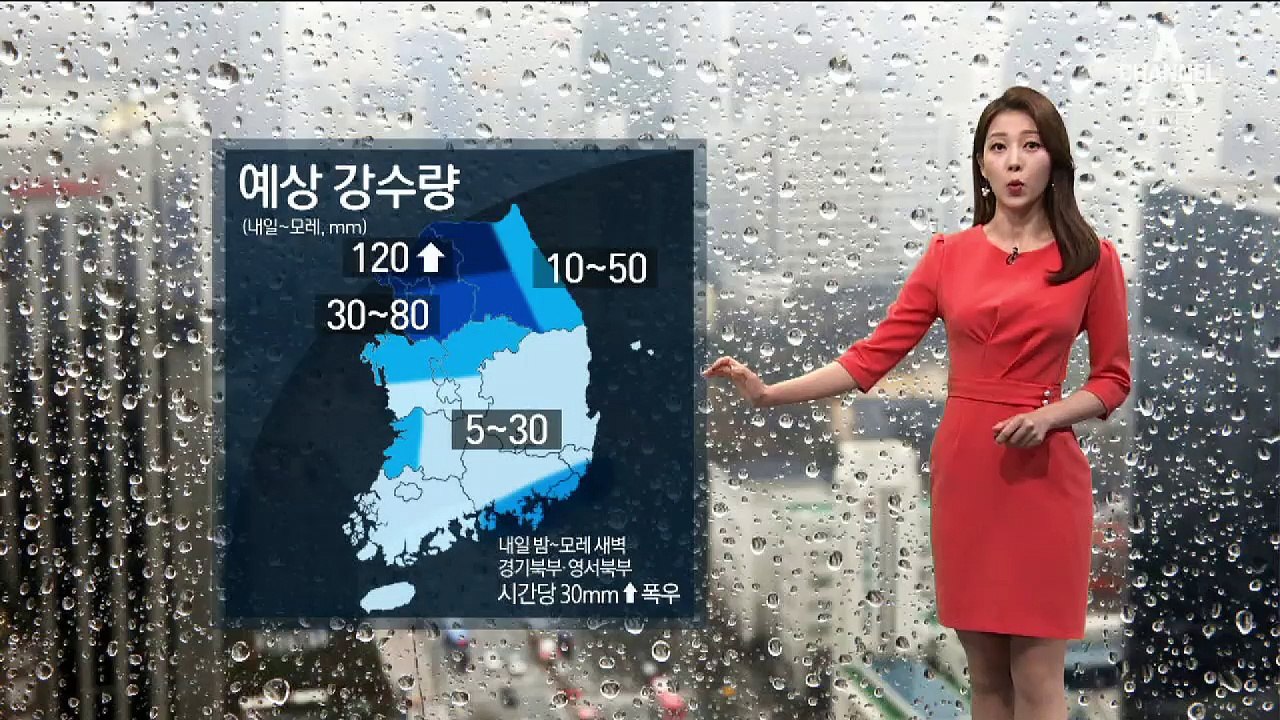 [날씨]밤부터 장마전선 영향권…경기 북부 강한 비