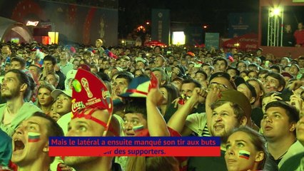 Le coin des supporters - À St Petersburg, les Russes sont "fiers" malgré l'élimination