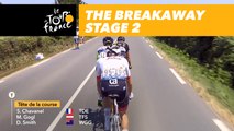 L'échappée du jour / The breakaway - Étape 2 / Stage 2 - Tour de France 2018