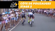 Côte de Pouzauges - Étape 2 / Stage 2 - Tour de France 2018