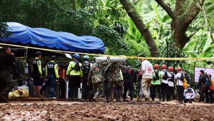 Comienza la misión de rescate de los niños tailandeses