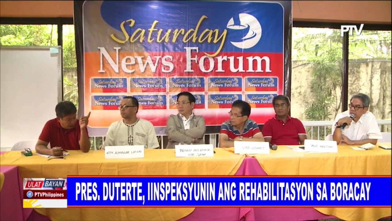 DENR, nilinaw ang paglangoy ng foreign delegates sa Boracay