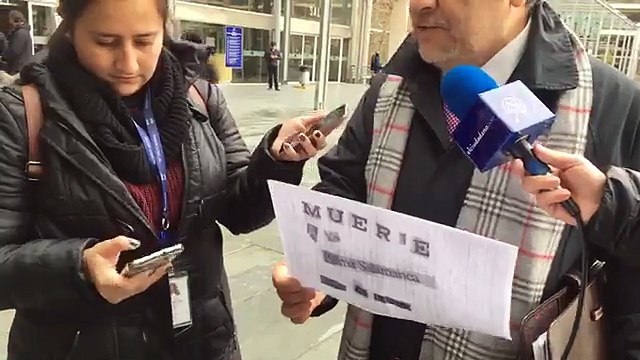 Abogado Alberto Espinoza se refiere a las amenazas recibidas por la familia del ex frentista Ricardo Palma Salamanca