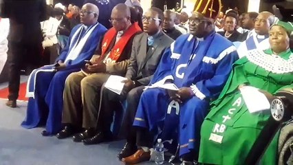 COMBINED CHURCH SERVICEPRESIDENT'S DAY CELEBRATIONSBOIPUSO HALLProgrammeDirector of ceremonies: Bishop Enole ( OAIC) and Mrs Bonolo Mmereki- Burns ( BCC)S