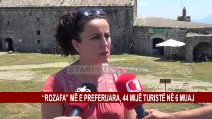 “ ROZAFA” MË E PREFERUARA , 44 MIJË TURISTË NË 6 MUAJ