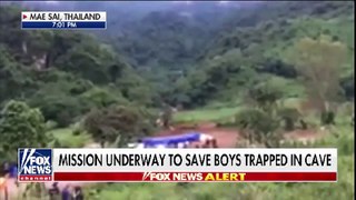 Rescue Mission Underway to Save Boys Trapped in Thai Cave