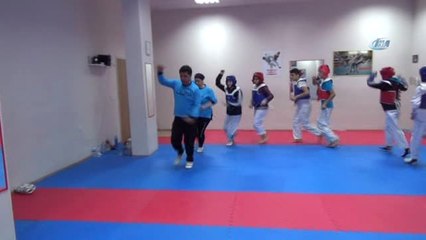 Siirtli Tekvandocular Türkiye Şampiyonası'na Hazırlanıyor
