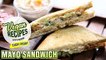 Vegan Mayo Sandwich Recipe - How To Make Veg Mayonnaise Sandwich At Home - Vegan Series By Nupur