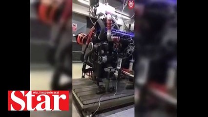 Zırhlı araçların yerli ve milli motorunun ilk ateşlemesi gerçekleştirildi