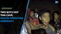 Thai cave rescue: Four boys emerge from flooded cave