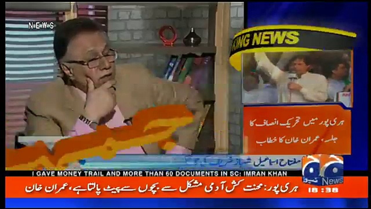Meray Mutabiq with Hassan Nisar – 8th July 2018