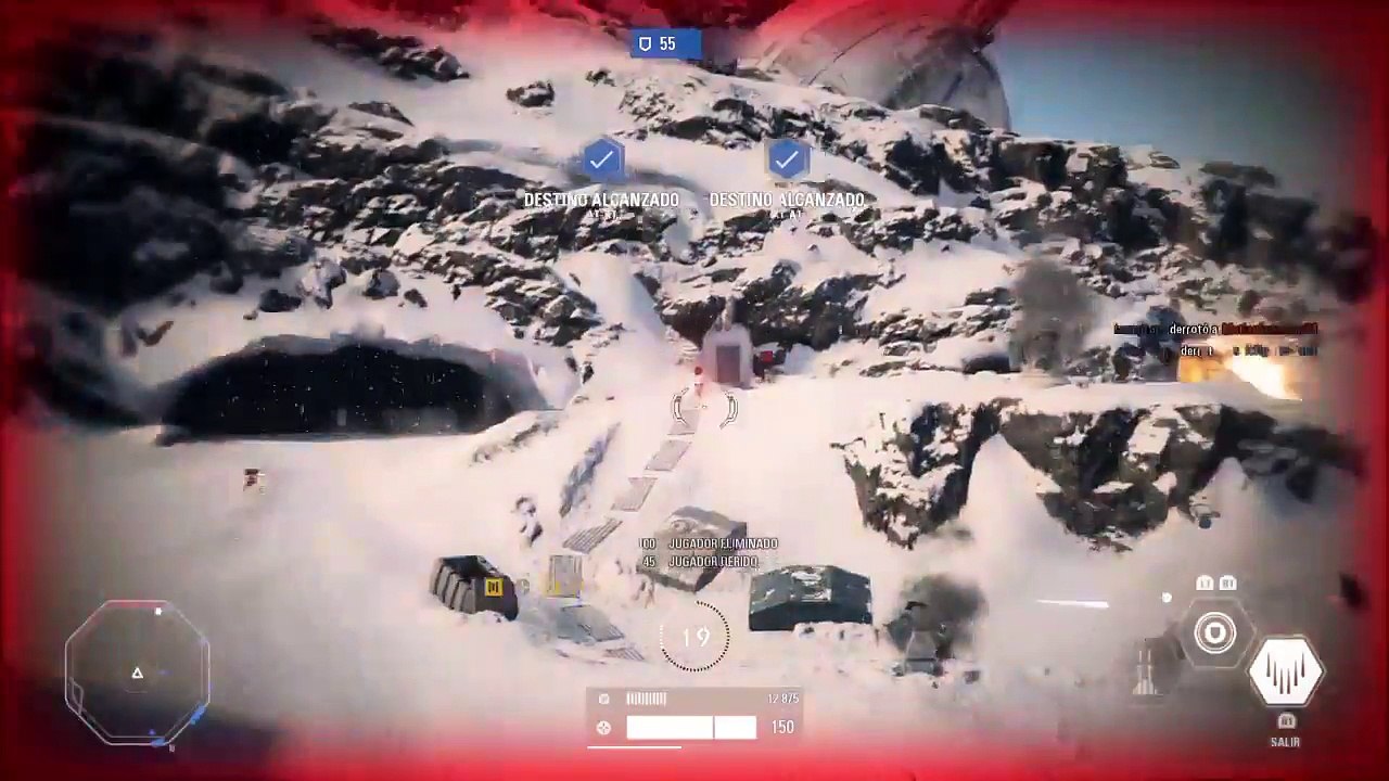 STAR WARS BATTLEFRONT 2-ASALTO GALACTICO EN HOTH SNIPER AT-AT Y SOLDADO DE LA MUERTE