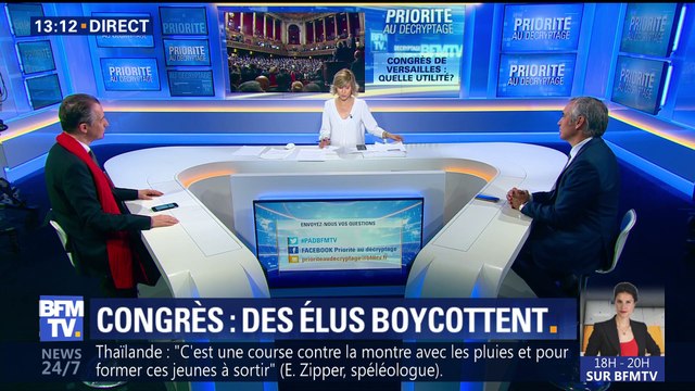 Congrès de Versailles : des élus boycottent