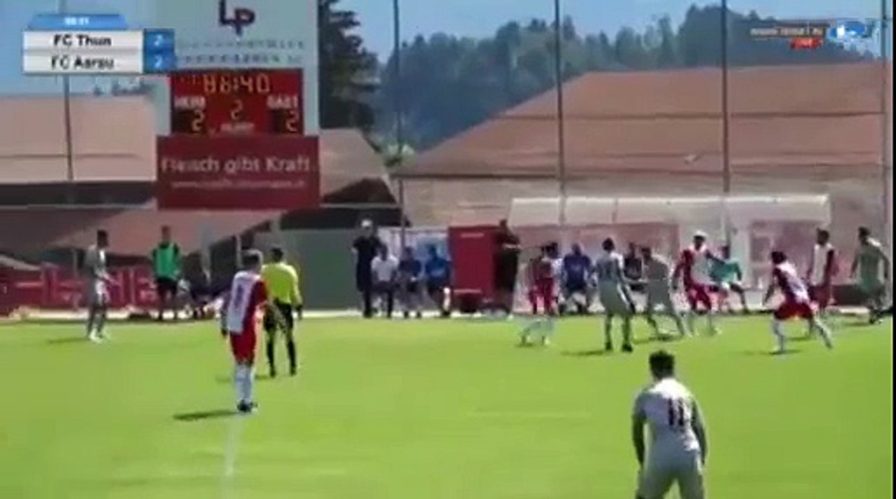 FC Thun 2:3 FC Aarau (Friendly Match. 7 July 2018)