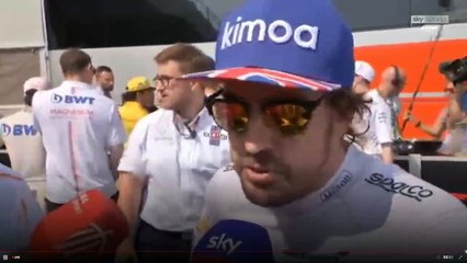 Interview Fernando Alonso F1 Silverstone Gp 2018