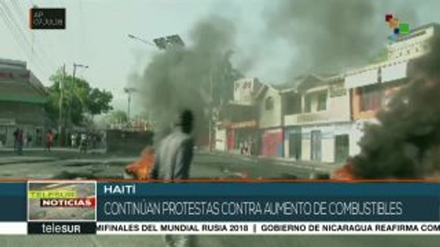 Haití: continúan las protestas contra el alza a precios de gasolina