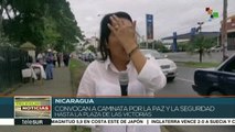 Nicaragua: sectores sandinistas llaman a marchar por la seguridad
