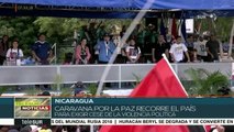 Nicaragüenses exigen el cese de la violencia política