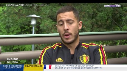 Coupe du Monde 2018 - Belgique / Eden Hazard : "Mbappé mérite déjà le Ballon d'Or"