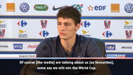 Download Video: Media say we will win World Cup but we're just focused on Belgium - Pavard