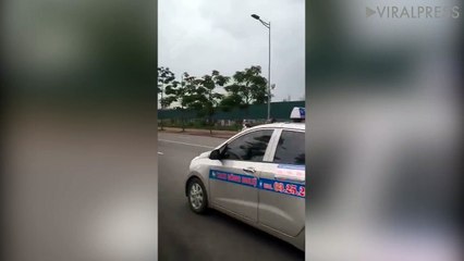 Five Teenage Girls On Motorcycle