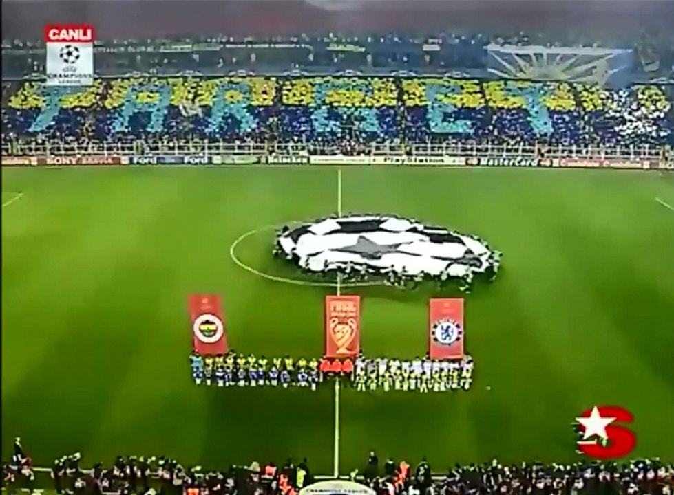 FENERBAHÇE 2 - 1 CHELSEA ŞAMPİYONLAR LİGİ (2007-2008) İLK YARI