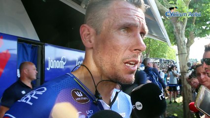 Tour de France 2018 - Philippe Gilbert : Avec Julian Alaphilippe, on ne s'est pas rendu compte qu'il y avait eu une chute"