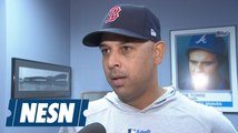 Alex Cora gives an update on Joe Kelly and Christian Vazquez