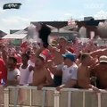 england fans celebrations