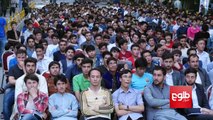 نهاد اجتماعی دموکراسی برای افغانستان، با نصب یک پردۀ نمایش در دانشگاه کابل، زمینه را برای دانشجویان فراهم کرده تا آنان یک‌جایی و در کنارهم رقابت‌های جام جهانی ر