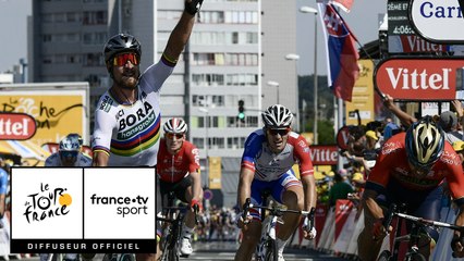 Tour de France 2018 : Sagan prend le pouvoir, des chutes en pagaille ... Le film de la 2e étape !
