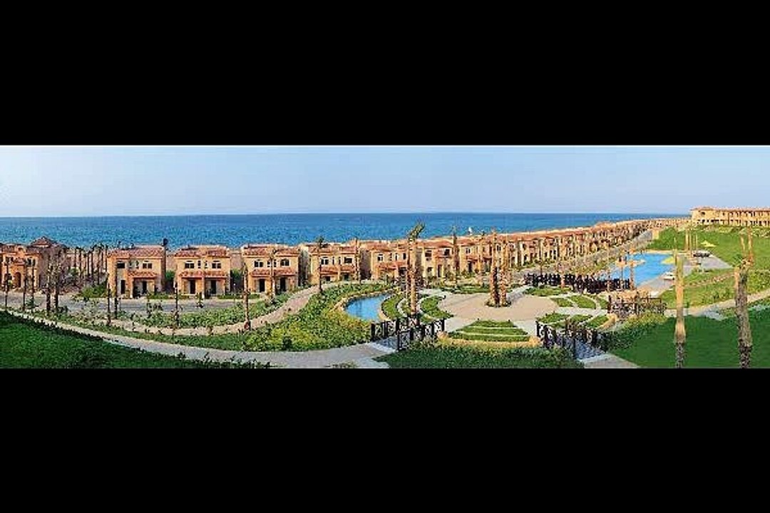 chalet 140 sqm with facilities in telal ain sokhna resale