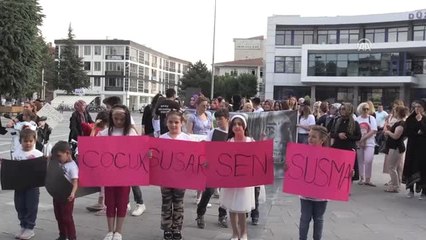 Çocuk İstismarına Tepki Yürüyüşü