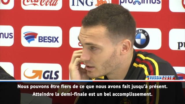 Demi-finale - Vermaelen : Nous pouvons déjà être fiers