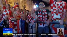 Croatas festejam passagem às meias-finais