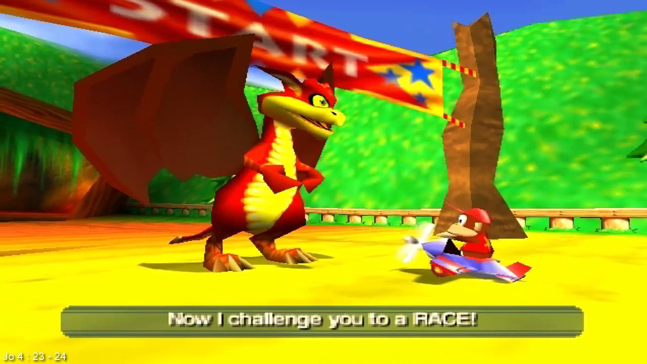 Diddy Kong Racing #41 [Smokey the Dragon] Chefe