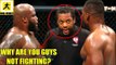 MMA Community Reacts to the Worst Heavyweight Fíght in UFC History Ngannou vs Lewis,Dana on DC