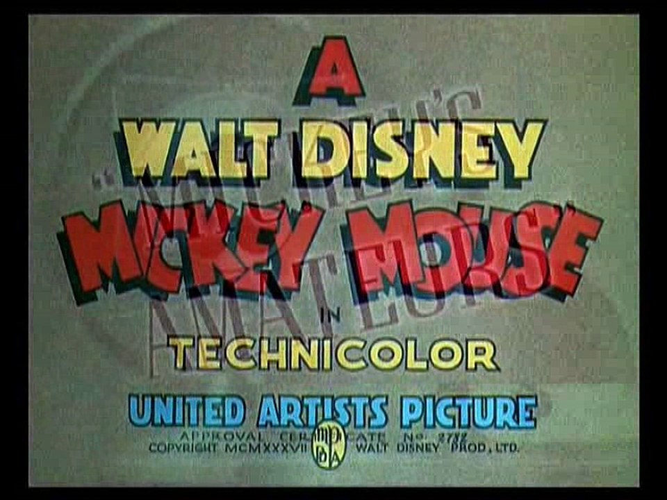 Mickey Mouse, Donald Duck, Goofy - Mickey's Amateurs  (1937)