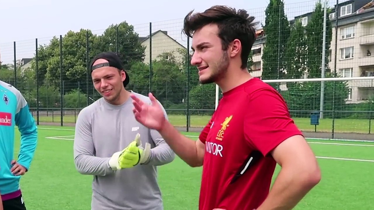 EXTREME FUßBALL CHALLENGE + NEYMAR HAARE BESTRAFUNG!!