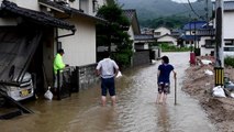 Las lluvias en Japón dejan casi 60 muertos