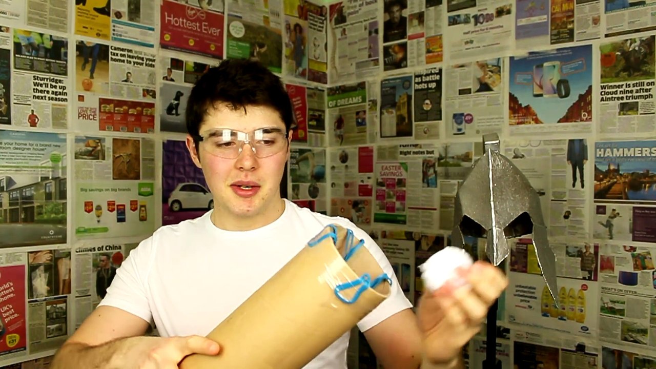 How to make a Bazooka that Shoots Super Powerful Easy