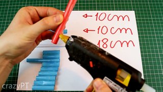 How to Make a Paper Revolver that Shoots Pistol With Trigger